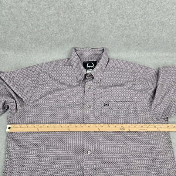Cinch Lot of 3 Shirts Mens Medium Modern Fit Rodeo Cowboy Western Geometric - Picture 9 of 16